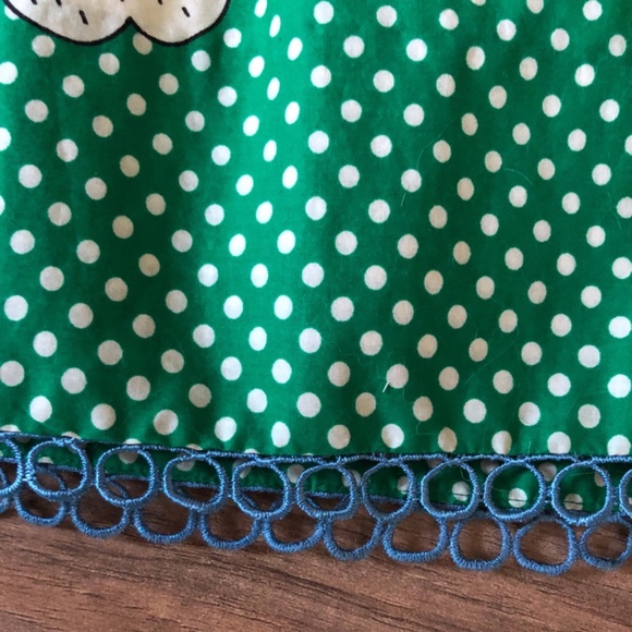 Anthropologie Maeve Strapless Green Dress 4 - Picture 7 of 10